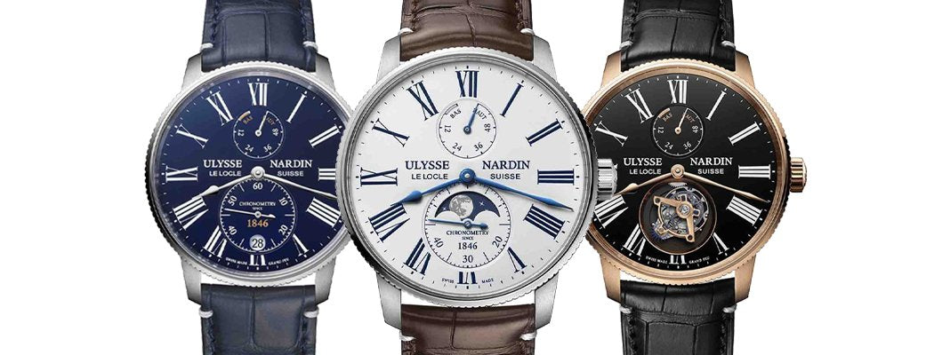 Ulysse Nardin Watch Marine Divers Chronographs Oster Jewelers