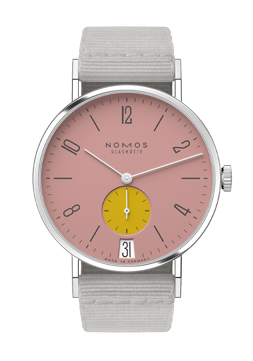 NOMOS Tangente 38 Date Bubblegum | Ref. 179.S7 | LE175 | OsterJewelers.com