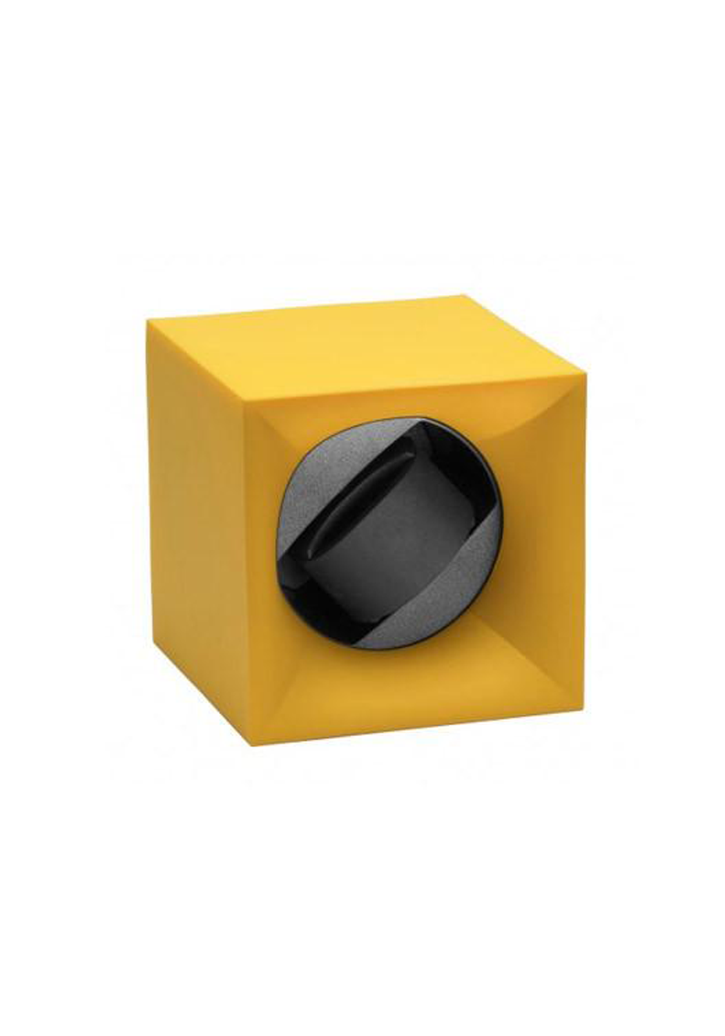 SwissKubiK Single Startbox Yellow Watch Winder | OsterJewelers.com