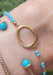 Turquoise Bead & Diamond Bracelet at Osterjewelers.com