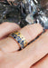 Dilamani 14K Yellow Gold Confetti Sapphire Cigar Band | OsterJewelers.com