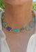 Lika Behar  Chunky Ocean Turquois Necklace at Oster Jewelers