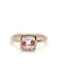 A & Furst Gaia 18KYG Cushion Cut Rose de France Ring | OsterJewelers.com