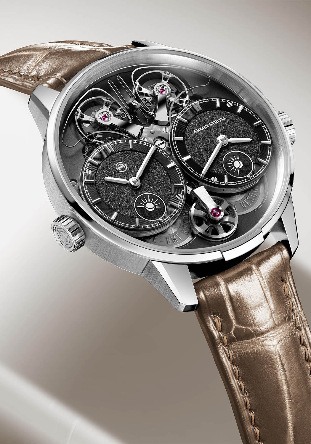 Armin Strom Dual Time GMT Resonance Manufacture Edition Black | Ref. ST25-DT.90 | OsterJewelers.com