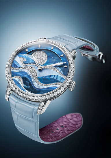 Arnold & Son Perpetual Moon 38 Night Tide | Ref. 1GLMW.Z04A.C284A | OsterJewelers.com