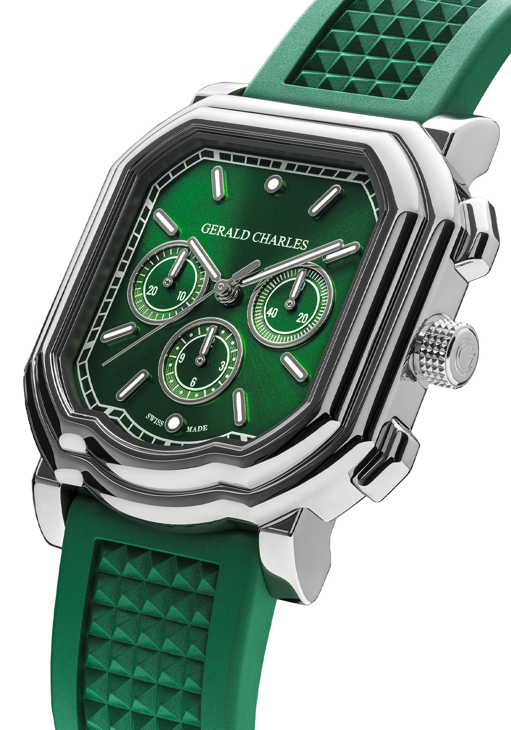 Gerald Charles Maestro 3.0 Chronograph Green | Ref. GC3.0-A-02 | OsterJewelers.com