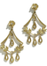 Jamie Wolf 18KYG Floral Diamond Chandelier Earrings | OsterJewelers.com