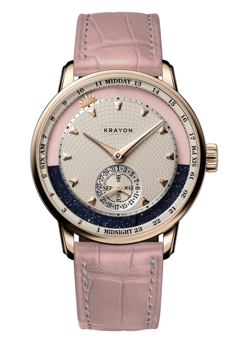 Krayon Unveils the Limited-Edition Anywhere Métiers d'Art Azur Watch