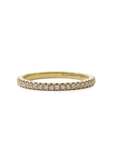 Katharine James Juliet's Love 18KYG Diamond Eternity Band | OsterJewelers.com