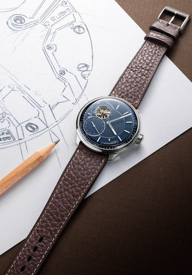 Lederer Central Impulse Chronometer 39mm Deep Blue WG | Ref. CIC9016.60.302 | OsterJewelers.com