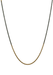 Lika Behar 24KYG & Oxidized Silver Mixed Rolo Chain Necklace | OsterJewelers.com