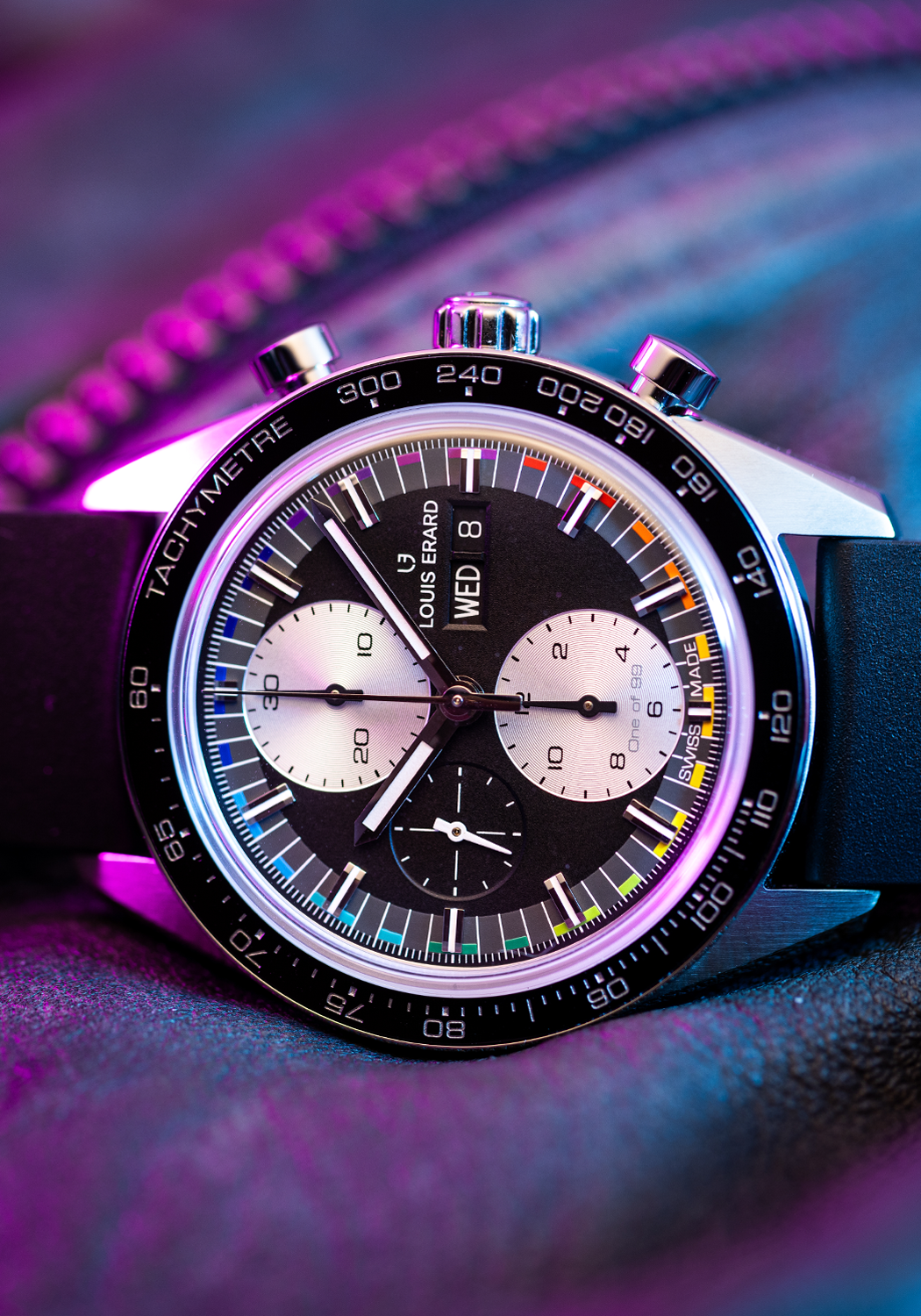 Louis Erard 2300 Chronograph Sport Rainbow | Ref. 78119TS32.BDF02 | OsterJewelers.com