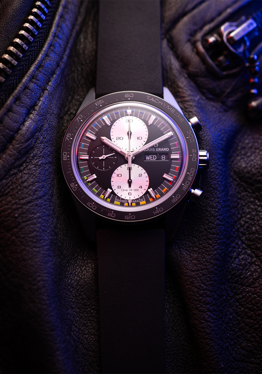 Louis Erard 2300 Chronograph Sport Rainbow | Ref. 78119TS32.BDF02 | OsterJewelers.com