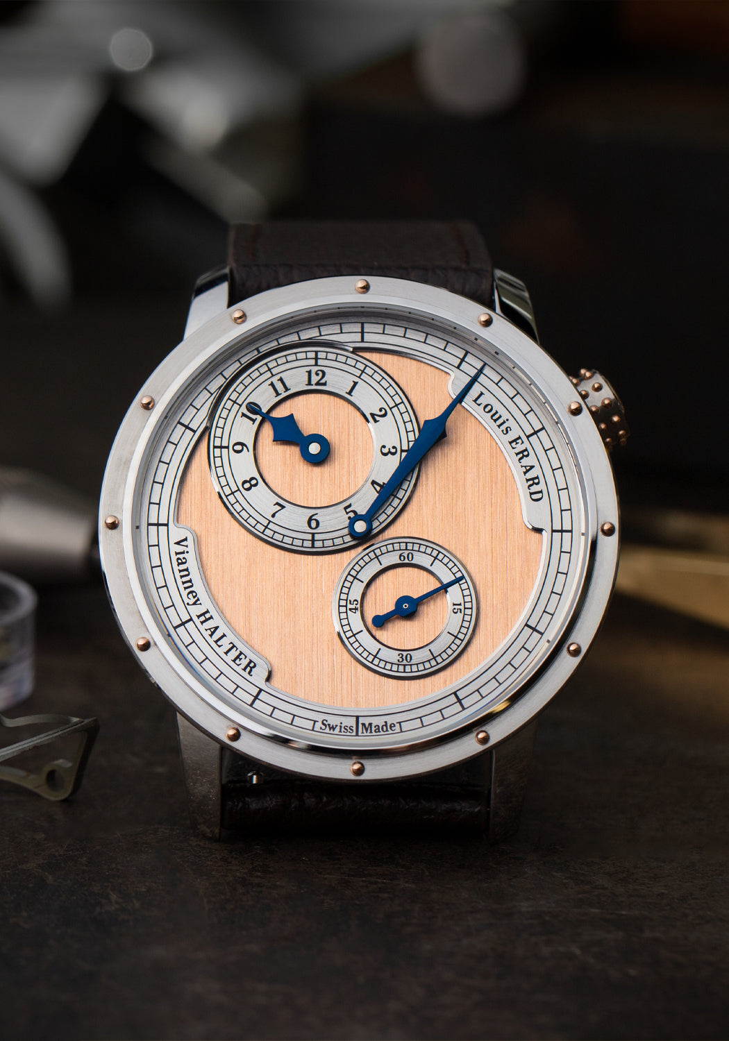 Louis Erard Le Régulateur Louis Erard x Vianney Halter II 5N | 85246AA03.BVA172 | OsterJewelers.com