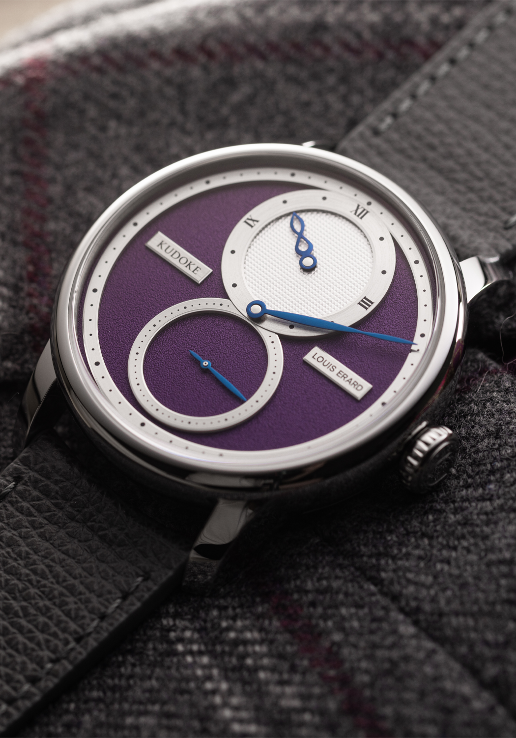 Le Régulateur Louis Erard x Kudoke Purple | Ref. 85237AA46.BVA173 | OsterJewelers.com
