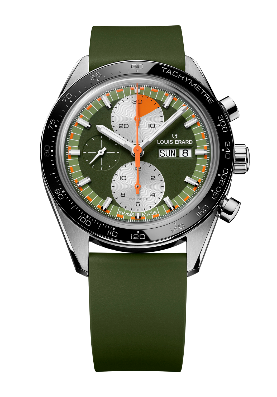 Louis Erard 2300 Chronograph Sport Khaki | Ref. 78119TS39.BDF09 | OsterJewelers.com