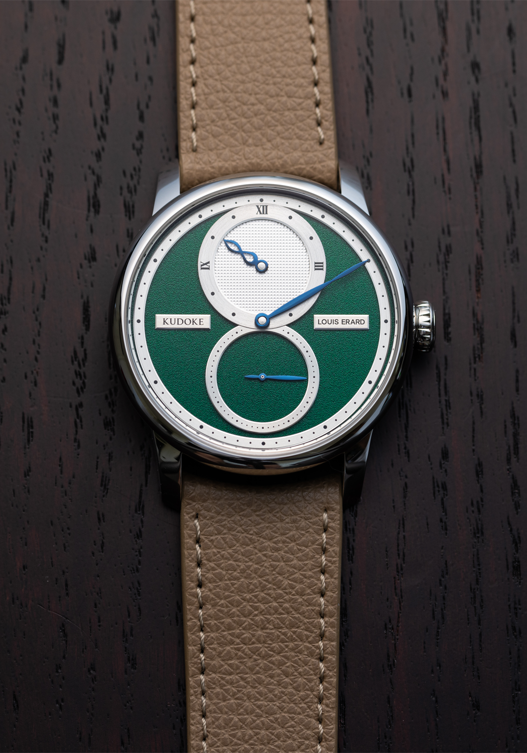 Louis Erard Le Régulateur Louis Erard x Kudoke Forest Green | 85237AA49.BVA178 | OsterJewelers.com