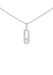 Messika Move Uno Pavé LM 18KWG Diamond Necklace | Ref. 12058-WG | OsterJewelers.com