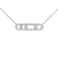 Messika Move 18KWG Pavé Diamond Necklace | Ref. 03994-WG | OsterJewelers.com