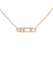 Messika Move 18K Yellow Gold Diamond Necklace | Ref. 03997-YG | OsterJewelers.com