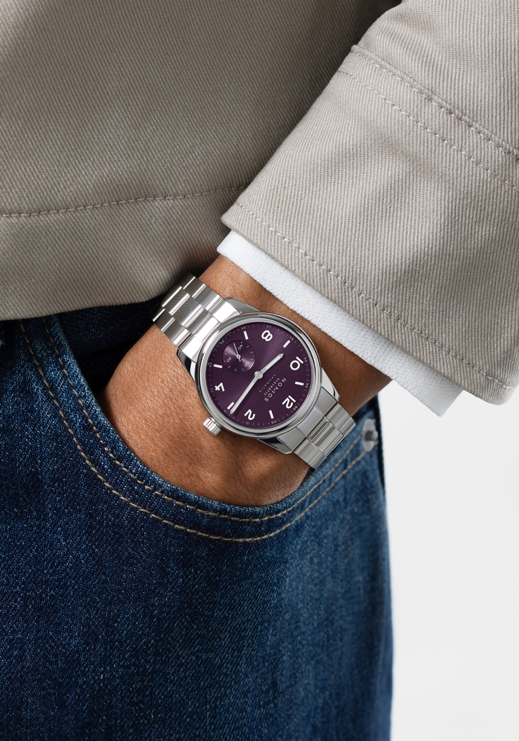 NOMOS Club Sport Neomatik 34 Purple | Ref. 757 | OsterJewelers.com