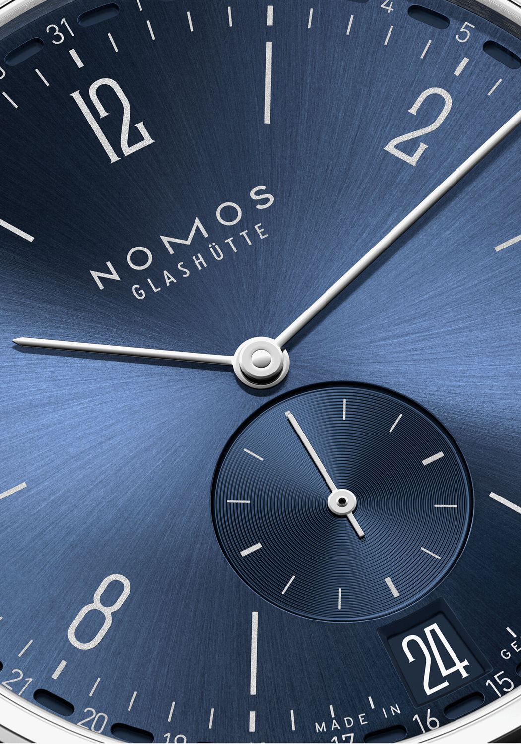 NOMOS Tangente 2Date Blue | Ref. 136 | OsterJewelers.com