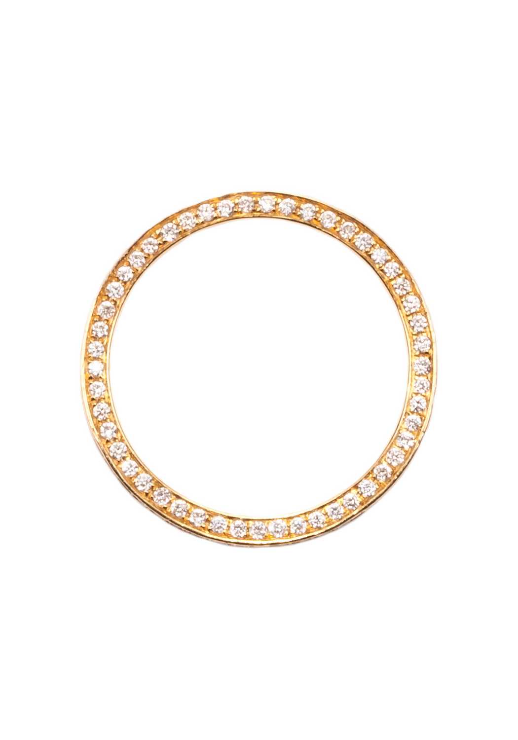 Oster Collection 18KYG 3 Side Micro Pavé Diamond Eternity Band | OsterJewelers.com