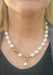 Oster Collection 18KYG Adjustable Diamond & Baroque Pearl Necklace | OsterJewelers.com