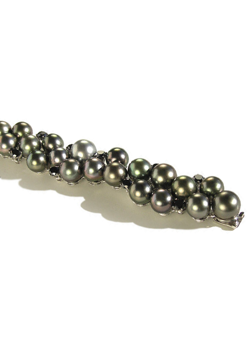 Oster Collection Black Diamond & Tahitian Pearl Bracelet | OsterJewelers.com