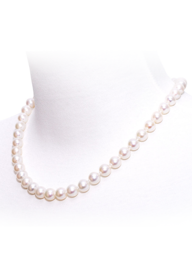 Oster Collection Chinese White Pearl Necklace | OsterJewelers.com