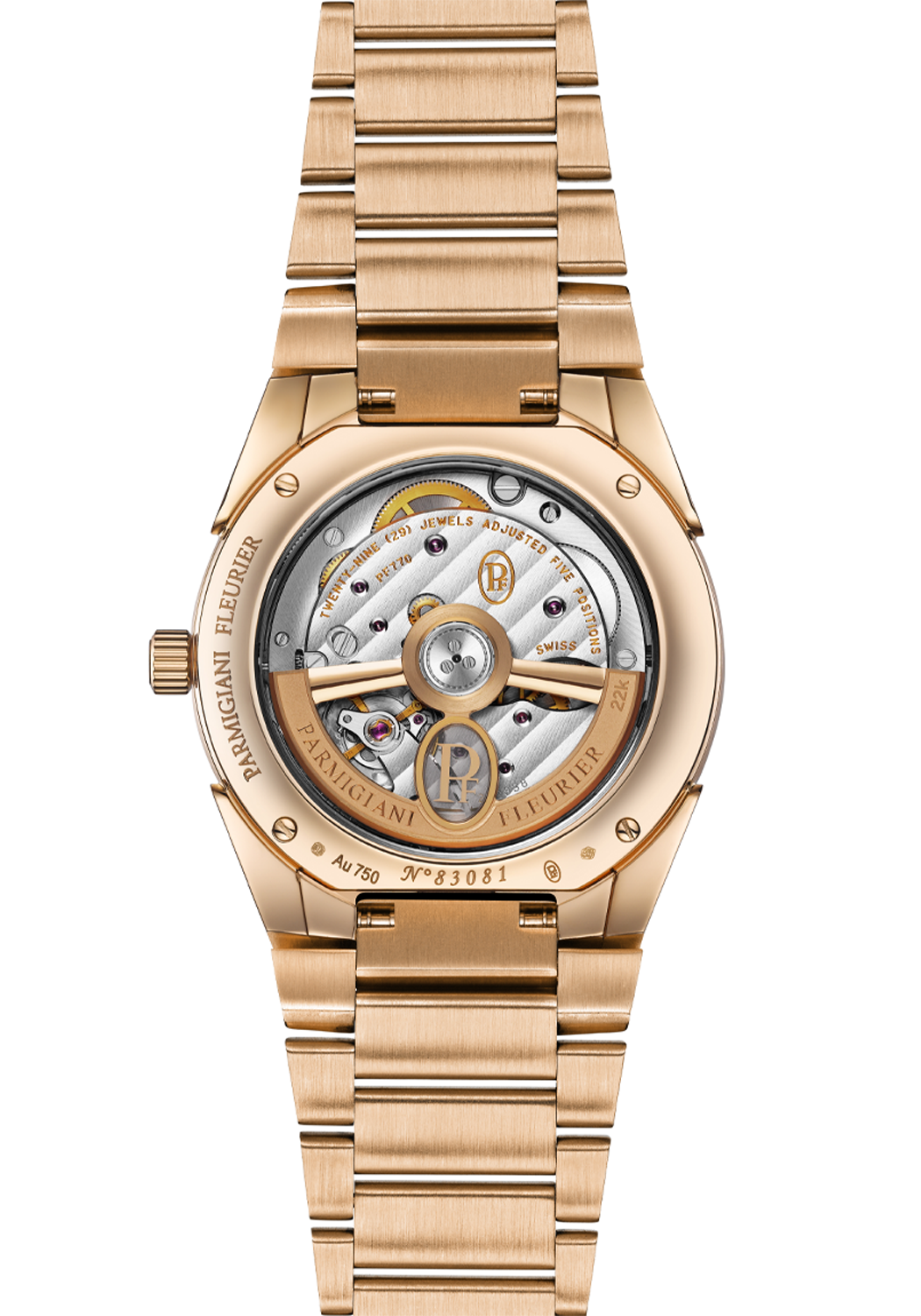 Parmigiani Fleurier Tonda PF Automatic 36mm RG Sand Gold Set | OsterJewelers.com