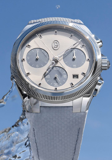 Parmigiani Fleurier Tonda PF Sport Chronograph Steel Artic Blue | OsterJewelers.com