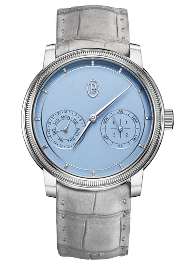 Parmigiani Fleurier Toric Perpetual Calendar Morning Blue PFH952-2010002-300181 | OsterJewelers.com
