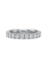 Precision Set 18K White Gold Diamond Eternity Band | OsterJewelers.com