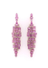 Ruchi 18K Rose Gold Pink Sapphire Chandelier Earrings | OsterJewelers.com