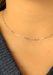 Sethi Couture 14K White Gold Medium Paperclip Chain Necklace | 20" | OsterJewelers.com