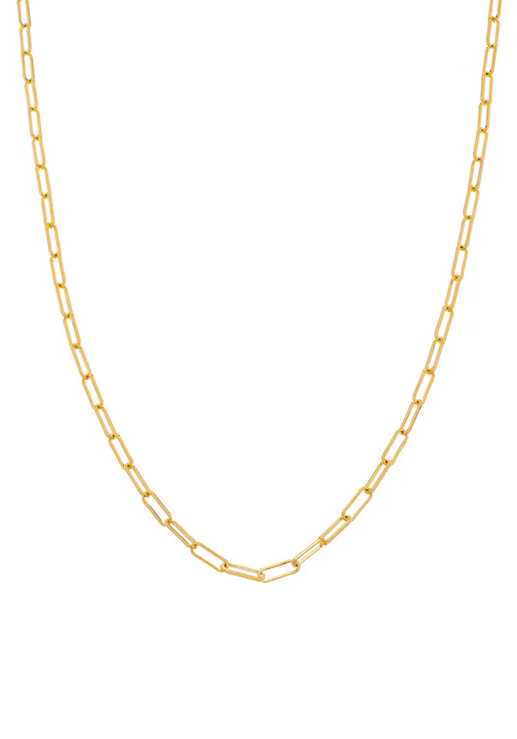 Sethi Couture 14K Yellow Gold Medium Paperclip Chain Necklace | 18" | OsterJewelers.com