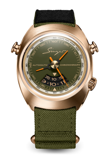 Singer Reimagined 1969 Chronograph Bronze | Ref. SR203 | OsterJewelers.com