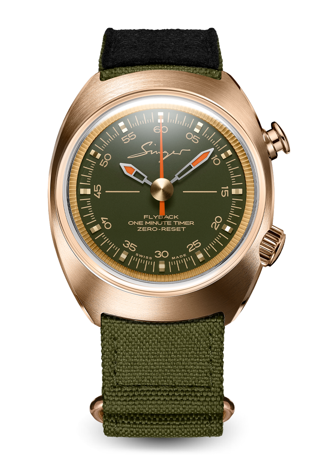 Singer Reimagined 1969 Timer Bronze | Ref. SR303 | OsterJewelers.com