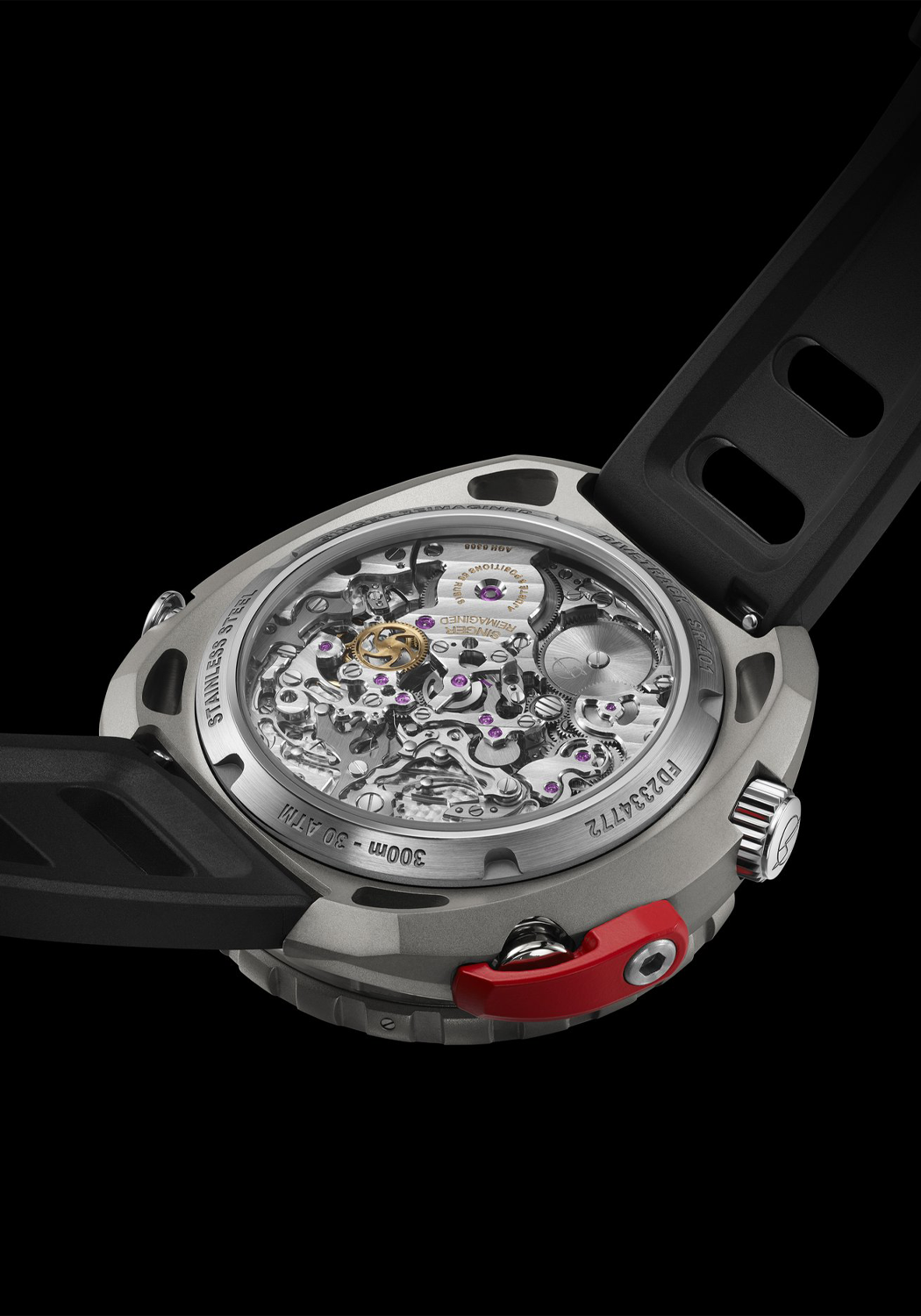 Singer Reimagined Divetrack Exhibition Caseback | Ref. SR401 | OsterJewelers.com