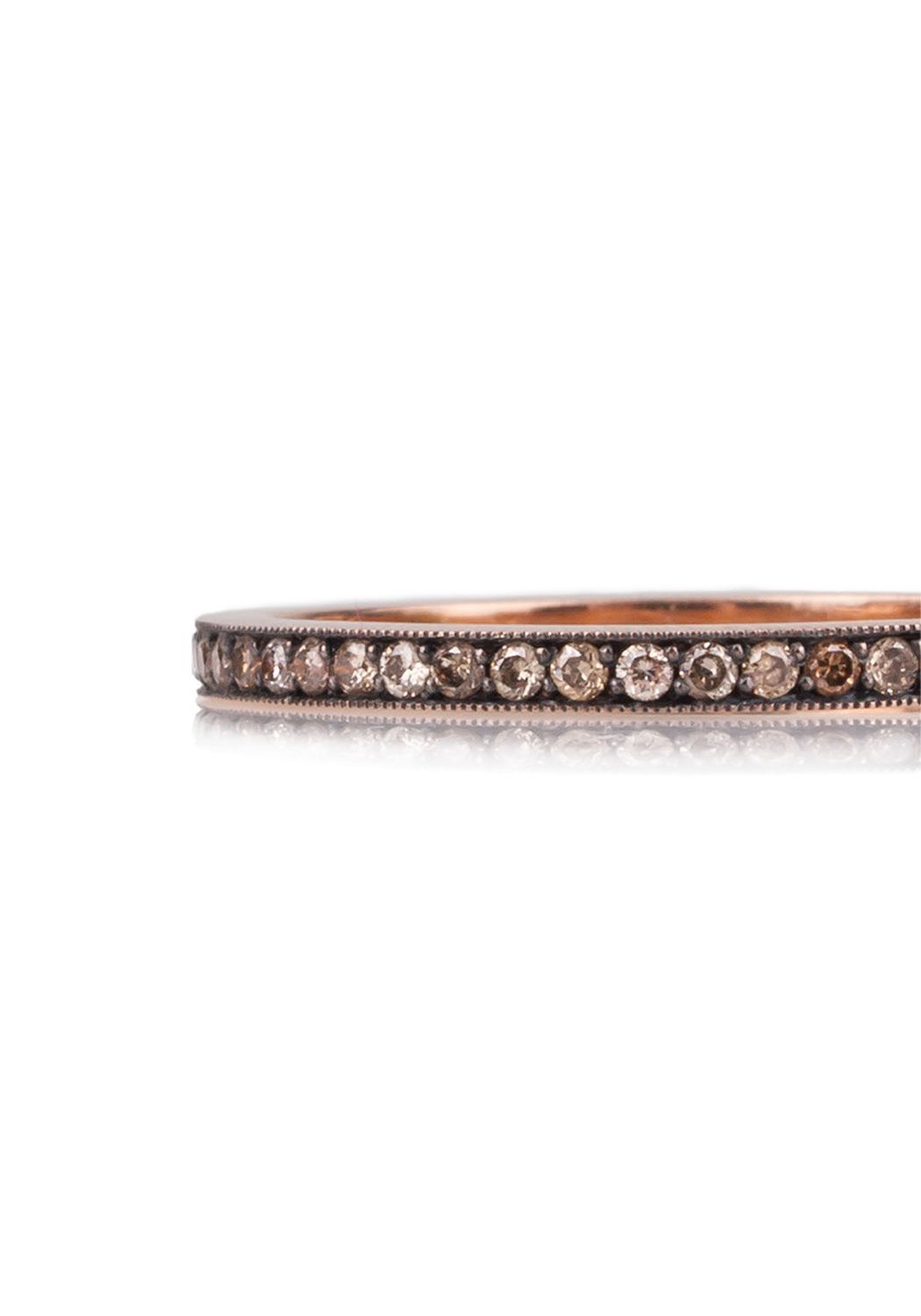 Sylva & Cie 14KRG Champagne Diamond Eternity Band | OsterJewelers.com