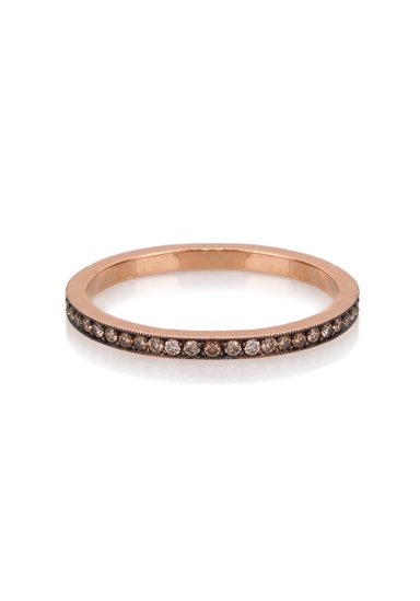 Sylva & Cie 14KRG Champagne Diamond Eternity Band | OsterJewelers.com