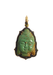 Sylva & Cie 18KYG Black Diamond Turquoise Buddha Pendant Enhancer | OsterJewelers.com