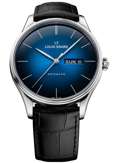 Louis Erard Heritage collection Swiss Automatic Silvergrey Dial