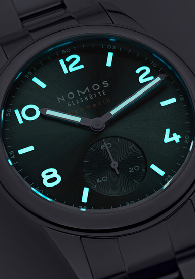 NOMOS Club Sport Neomatik Petrol Green | Ref. 746 | OsterJewelers.com